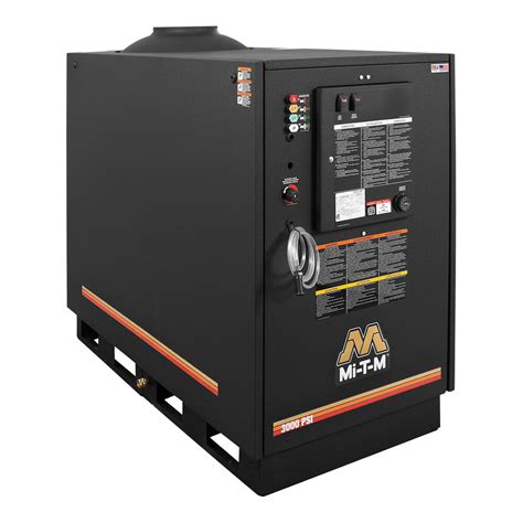 Mi T M HG Series HG Natural Gas Fired Electric Hot Water Pressure Washer PSI