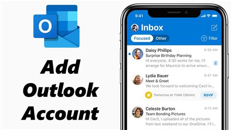 How To Add Microsoft Outlook Account On IPhone YouTube