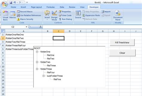 Excel Vba Tree View From String Stack Overflow