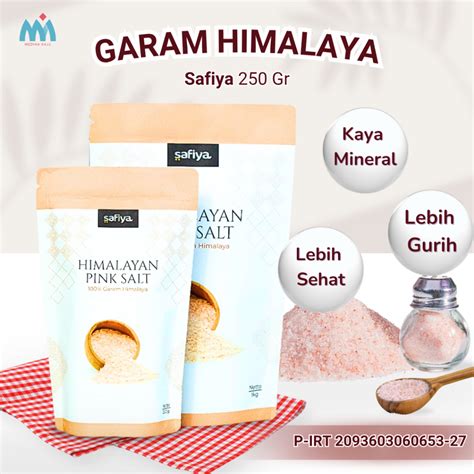jual garam himalaya safiya  garam himalayan bumbu dapur pink salt