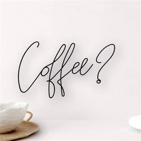 Coffee Word Art Etsy