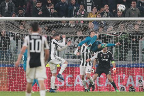 Cristiano Ronaldo Bicycle Kick Real Madrid Forward Buries Juventus In