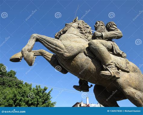 Statue of Vicente Geurrero in Chilpancingo Mexico Stock Photo - Image ...