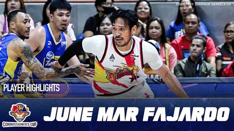 June Mar Fajardo Finals G Highlights Pba Season Commissioners