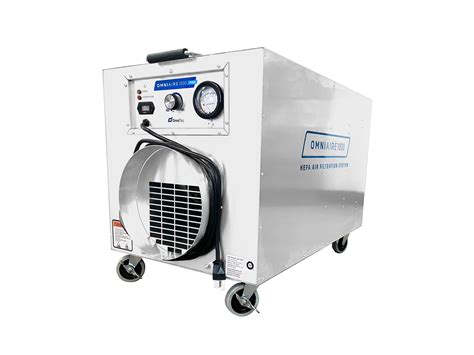 Omniaire Negative Air Machine • Hepa Filter • 9999 • High Capacity • Omni Cleanair