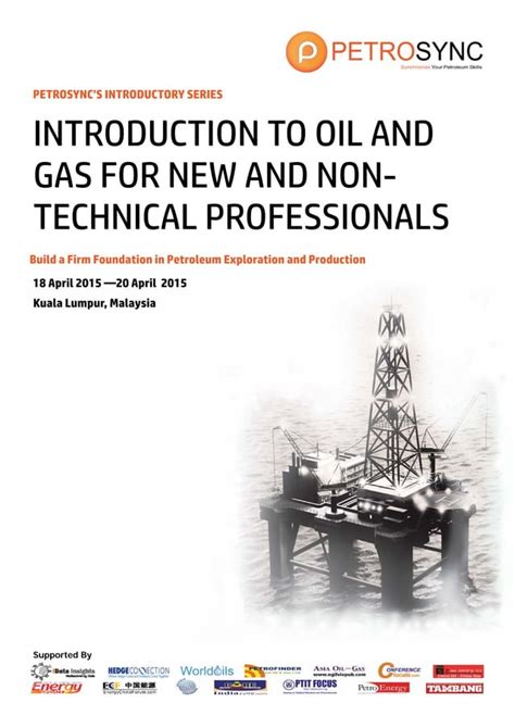 PetroSync Introduction To Oil And Gas For New Engineer And Non