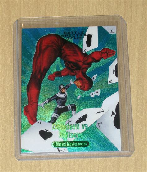 2016 Marvel Masterpieces Jusko Battle Spectra GEMS Daredevil Bullseye