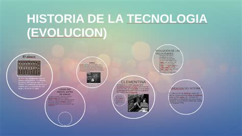 Historia De La Tecnologia Evolucion By Sebastian Aguilar