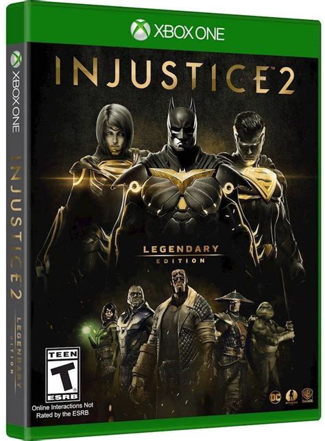 Wb Games Injustice Legendary Edition With Batman Xbox One