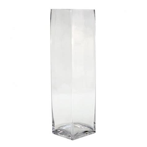 Tall Square Glass Vase Wayfair