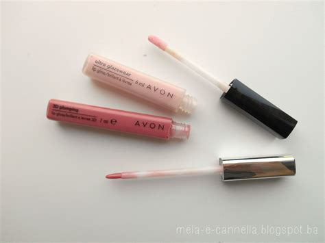 Mela E Cannella Avon D Plumping Lip Gloss NUDE Ultra Glazewear Lip Gloss PINK PETAL