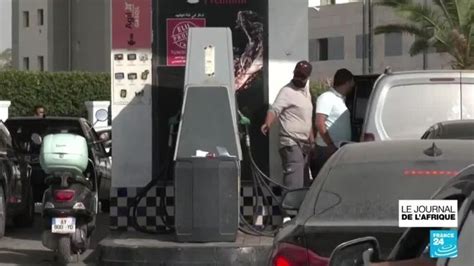 Pénuries de carburant en Tunisie longues files d attente devant les