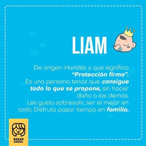 liam significado de nombres nombres de niños nombres modernos