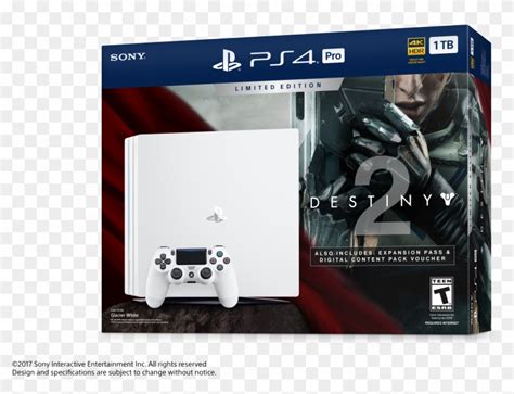 Sony Playstation 4 Pro 1tb Limited Edition Destiny Hd Png Download 6000x4000 1898255 Pinpng