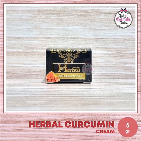 jual herbal curcumin cream gr cream wajah cream anti noda cream