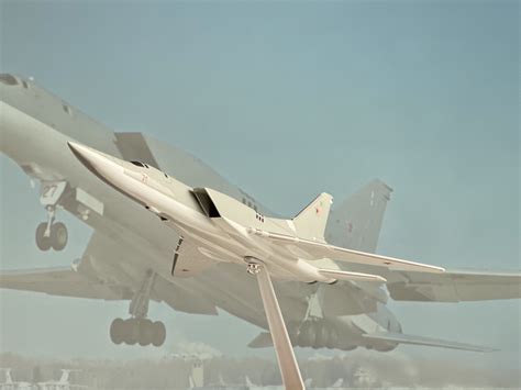 Готовая модель самолета бомбардировщика Туполев Ту-22М3 арт. RA2237136 ...