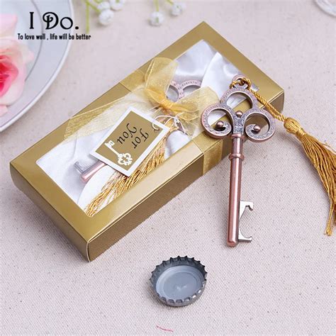 Free Shipping Antiqued Key Bottle Opener Wedding Favors And Gifts