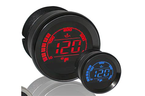 Oil Temperature Gauge Harley Davidson Digital Koso MAXISCOOT