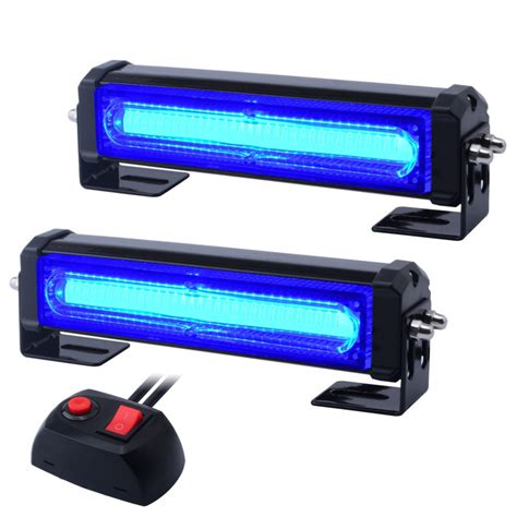 Buy Wowtou Led Blue Emergency Strobe Lights For Vehicles Volunteer