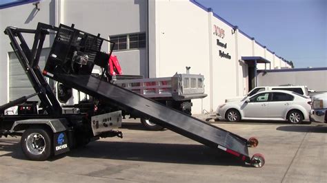 Kargo King Roll Off Rental Deck With Adjustable Hitch Enoven Truck