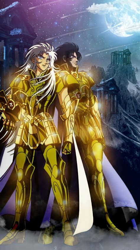 Saga Y Kanon De Géminis Saint Seiya Shiryu Caballeros Del Zodiaco