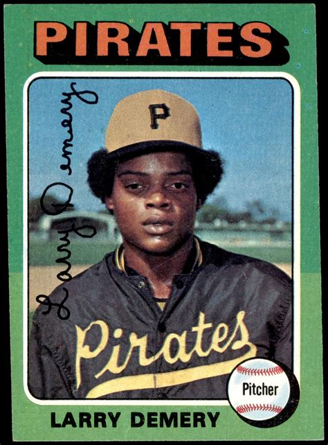 Amazon 1975 Topps 433 Larry Demery Pittsburgh Pirates Baseball