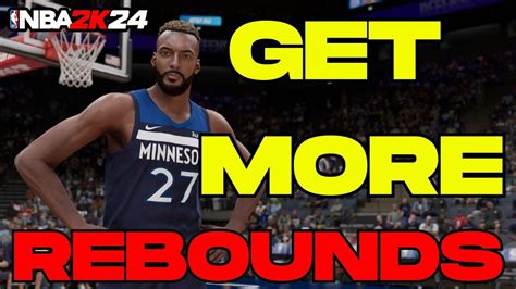 How To Get More Rebounds In NBA 2K24 YouTube