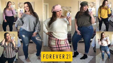 Huge Forever 21 Plus Try On Haul ️ Winter Edition ️ Sarah Rae Vargas