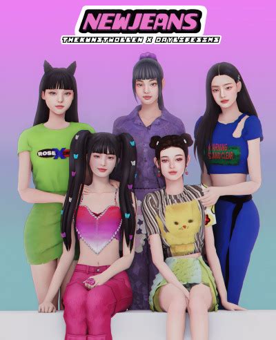 New Jeans Thekunstwollen And Daylifesims Collab Daylife Sims