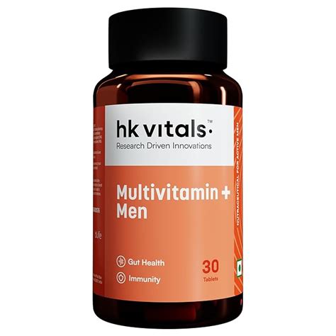 HealthKart Hk Vitals Multivitamin Plus Men 30 Tablets Daily