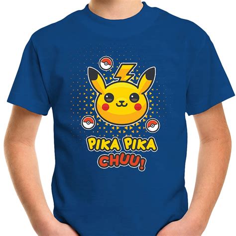 T SHIRT KOSZULKA DLA DZIECKA PIKACHU POKEMON 104 SUPER JAKOŚĆ