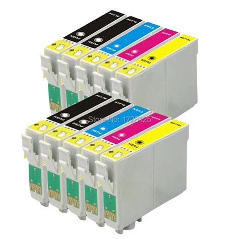 10x T0891 T0711 T0715 XL Compatible Ink Cartridge For EPSON Stylus