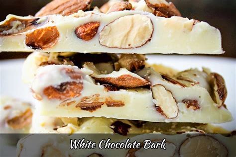 White Chocolate Bark: How to Make White Chocolate Bark - Foodie Front