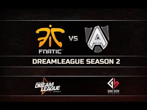 Alliance Vs FNATIC DreamLeague Season 2 Map 3 YouTube