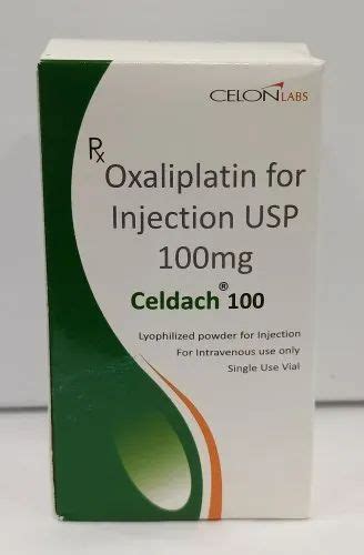 Celdach Oxaliplatin For Injection Usp Celon Labs At Rs Vial In