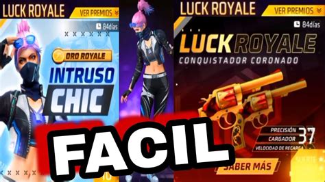 SACANDO LA NUEVA LUCKY ROYALE DE ORO Y DIAMANTE EN FREE FIRE YouTube