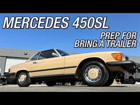 LOW MILE Mercedes Benz 450SL R107 Dry Ice Cleaning Detailing I Am