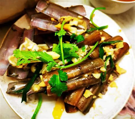 Chinese Razor Clam Recipe With 3 Steps A Seafood Sensation