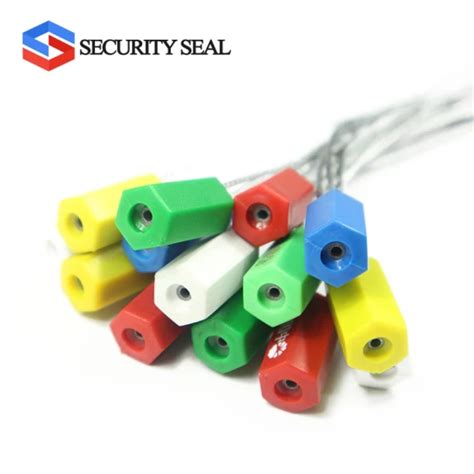 Self Locking Cable Seal Disposable Hexagon Cable Seals Security Seal