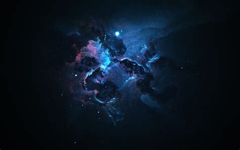 Dark Galaxy Background 4K