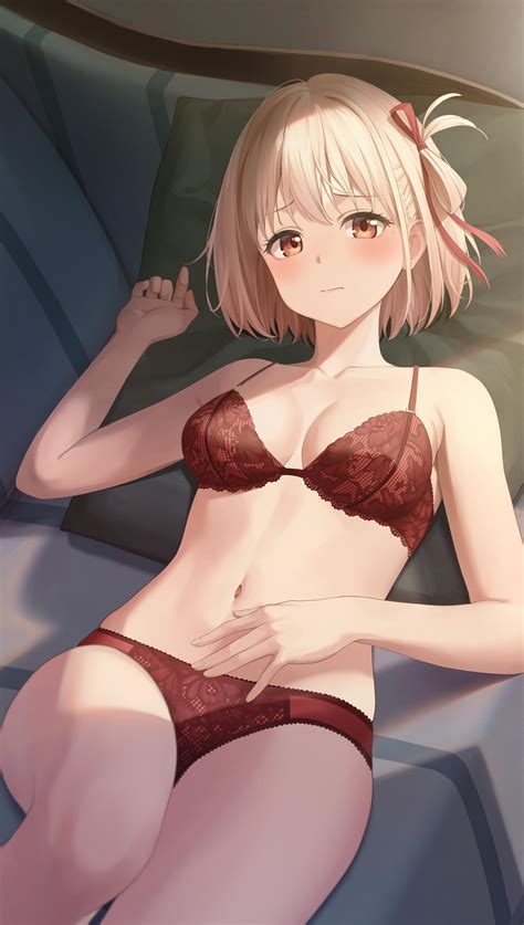 Chisato In Red Lingerie Lycoris Recoil R Ecchi