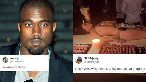 Kanye West Serving Sushi On Naked Woman On His Birthday Has Netizens