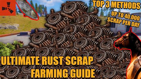 Rust Tips How To Get Scrap Fast Rust Beginner Guide Youtube