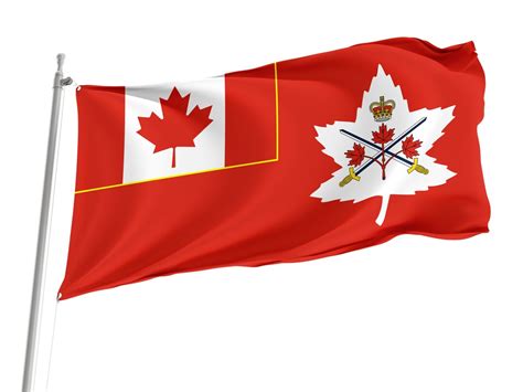 Canadian Army Flag, Unique Design Print, Double Seams, Bright Colours ...