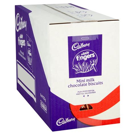 Cadbury Nibbly Chocolate Mini Fingers Biscuits 125g Best One