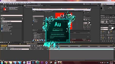 How To Edit Audio In Audition Cc Straight From After Effects Cc Youtube