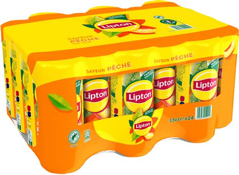 Lipton Ice Tea saveur Pêche Ingrédients Nutrition Rafraîchissement