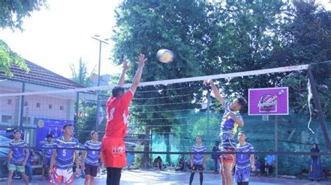 Turnamen Voli AHY Cup Dan Santunan Meriahkan Peringatan HUT Ke 21