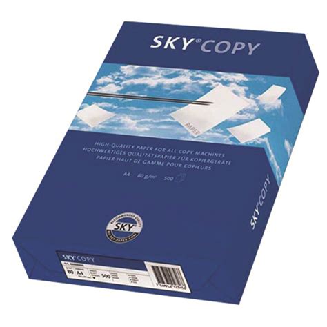 Papier Ksero SKY Copy A4 Klasa C 80gsm 500 Ark SKY Sklep EMPIK