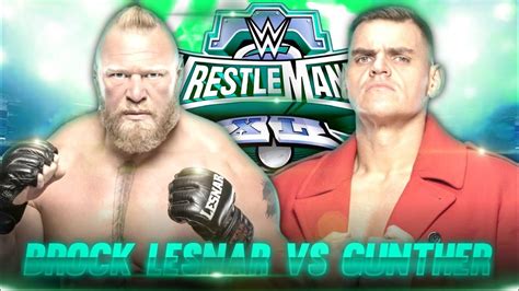 Brock Lesnar Vs Gunther At Wrestlemania Randy Orton New Theme